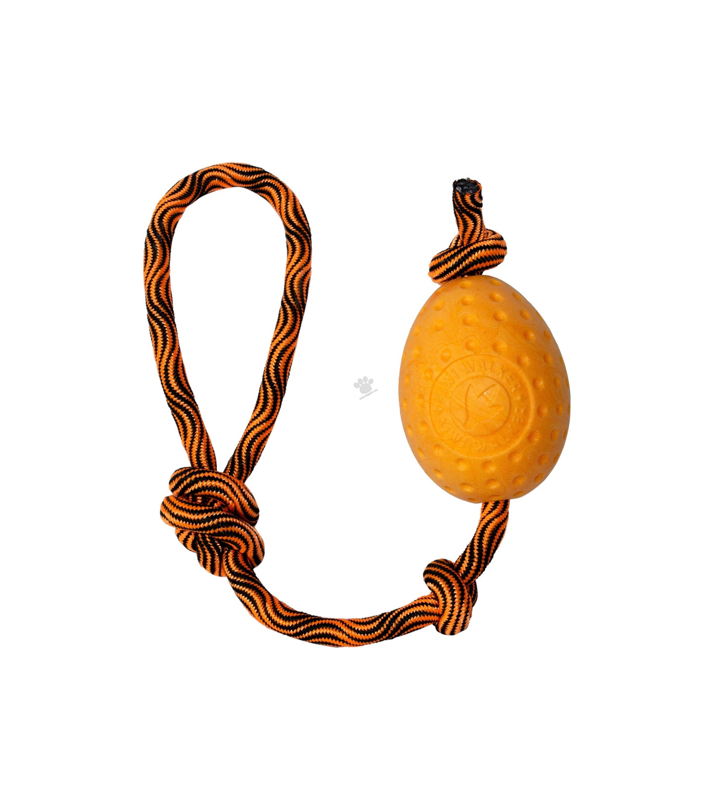 Kiwi Walker Lets Play Egg Maxi Orange - играчка за хвърляне от термопластичен каучук 42 см, оранжев