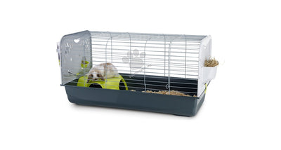 Savic Caesar De Lux 3 - клетка за мини зайчета с пълно оборудване 100 / 50 / 51 см.