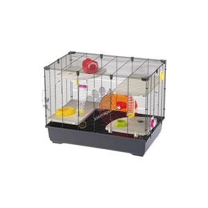 Ferplast Cage Village 80 Black - клетка за хамстери 82 / 51 / H 62 см.