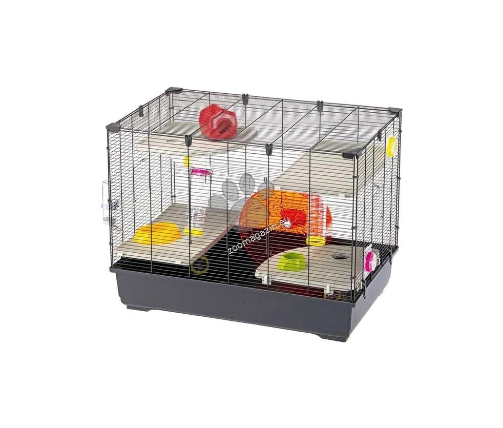 Ferplast Cage Village 80 Black - клетка за хамстери 82 / 51 / H 62 см.