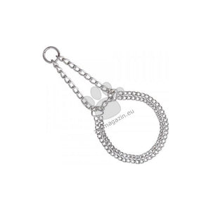 Nobby Chains Choker Two Rows Chrome - строг нашийник 40х Ø 2 см