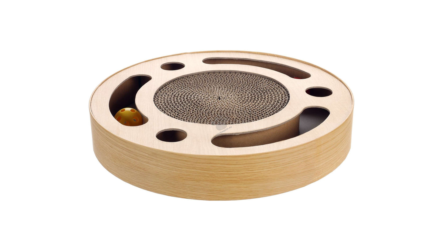 Flamingo Scratching Toy Crabi Circle 6 Holes - драскалка за котки 33 / 5.5 см