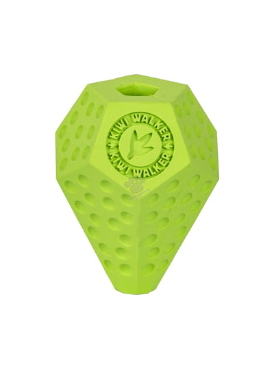 Kiwi Walker Lets Play Diaball Green - гумена играчка за лакомства 10 см, зелен