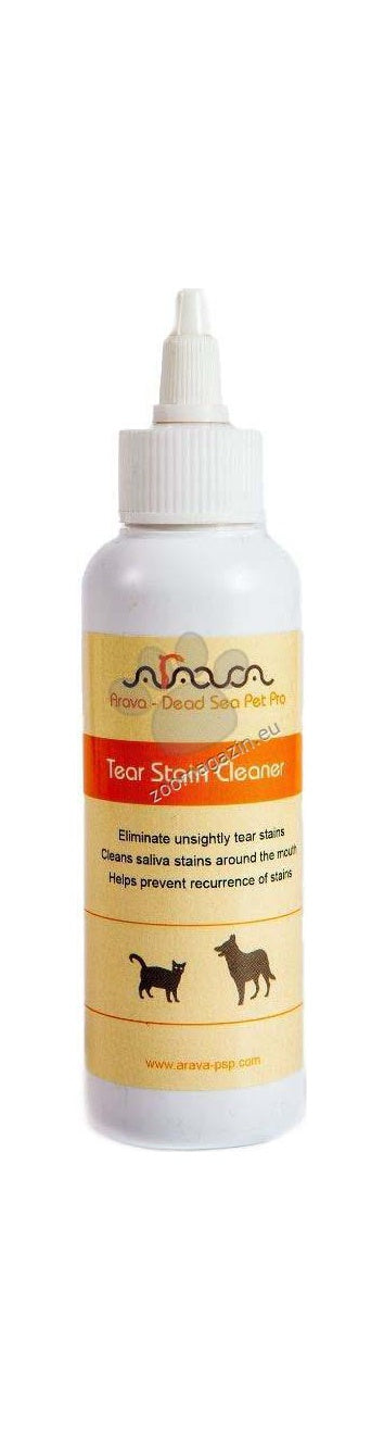 Arava Tear Stain Cleaner - разтвор за отстраняване на петна от сълзи за кучета и котки 120 мл
