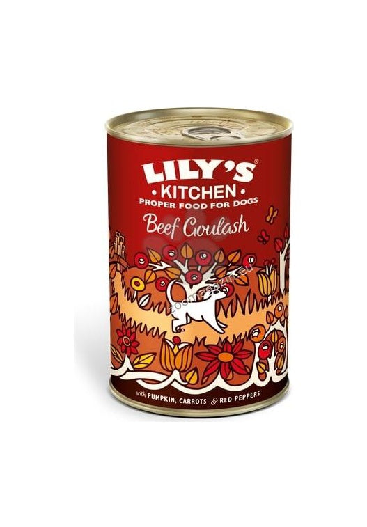 Lilys Kitchen Dog Beef Goulash - консерва за кучета с говеждо 400 гр.
