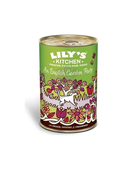 Lilys Kitchen Dog English Garden - консерва за кучета с пиле, ягоди и зеленчуци 400 гр.