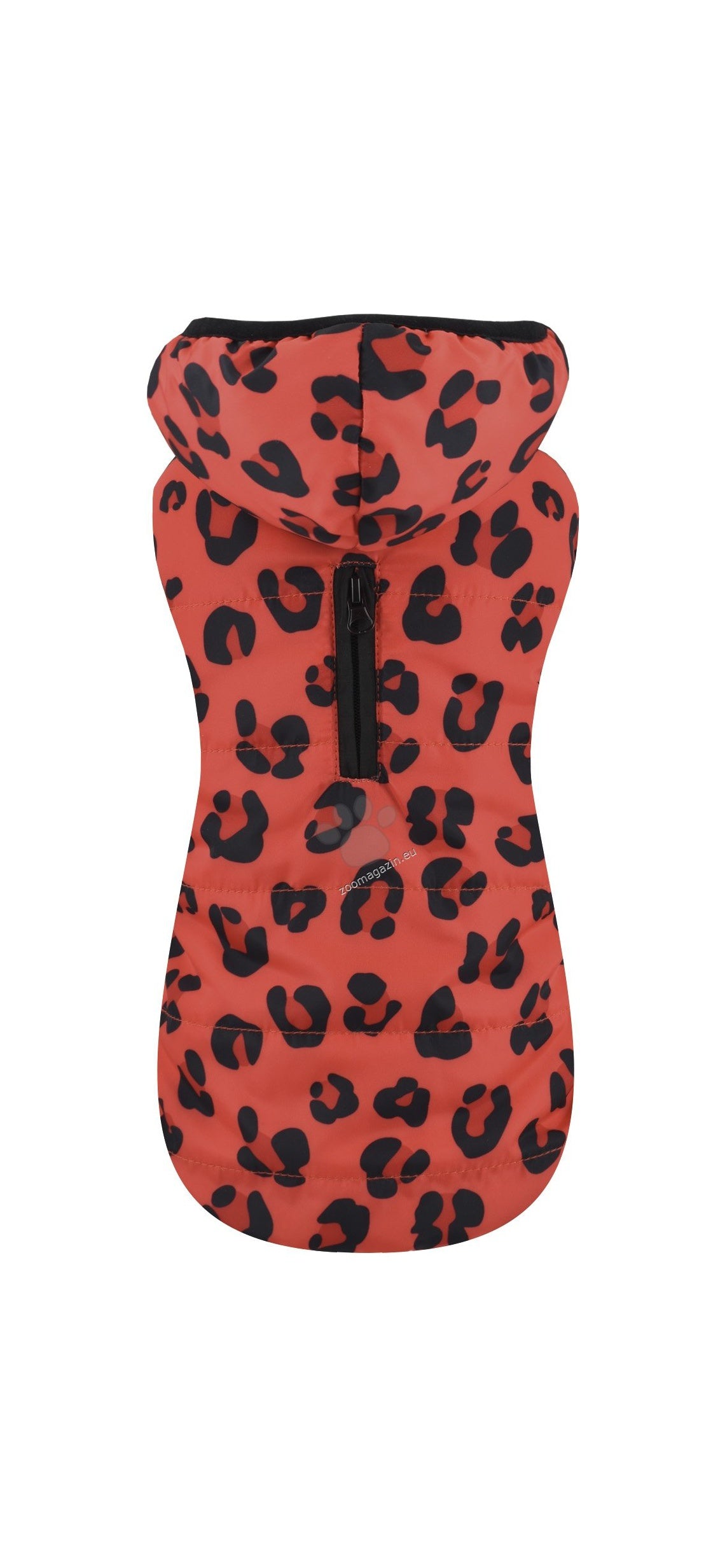 Nayeco Leopard Jacket - яке за куче (червено)