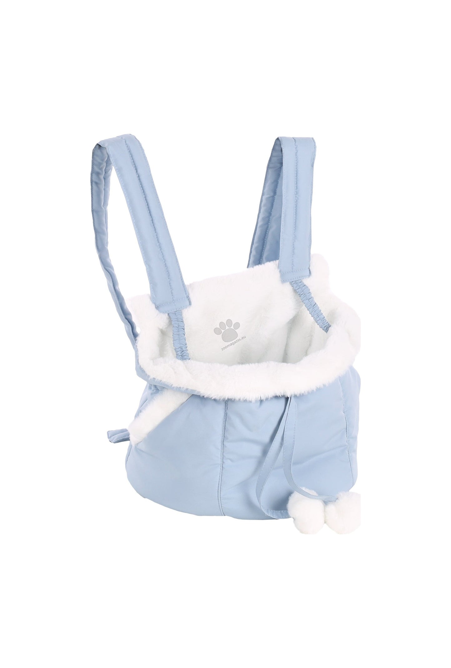 Flamingo Front carrier Cuddi Blue - мека транспортна чанта 32 / 22 / 25 см