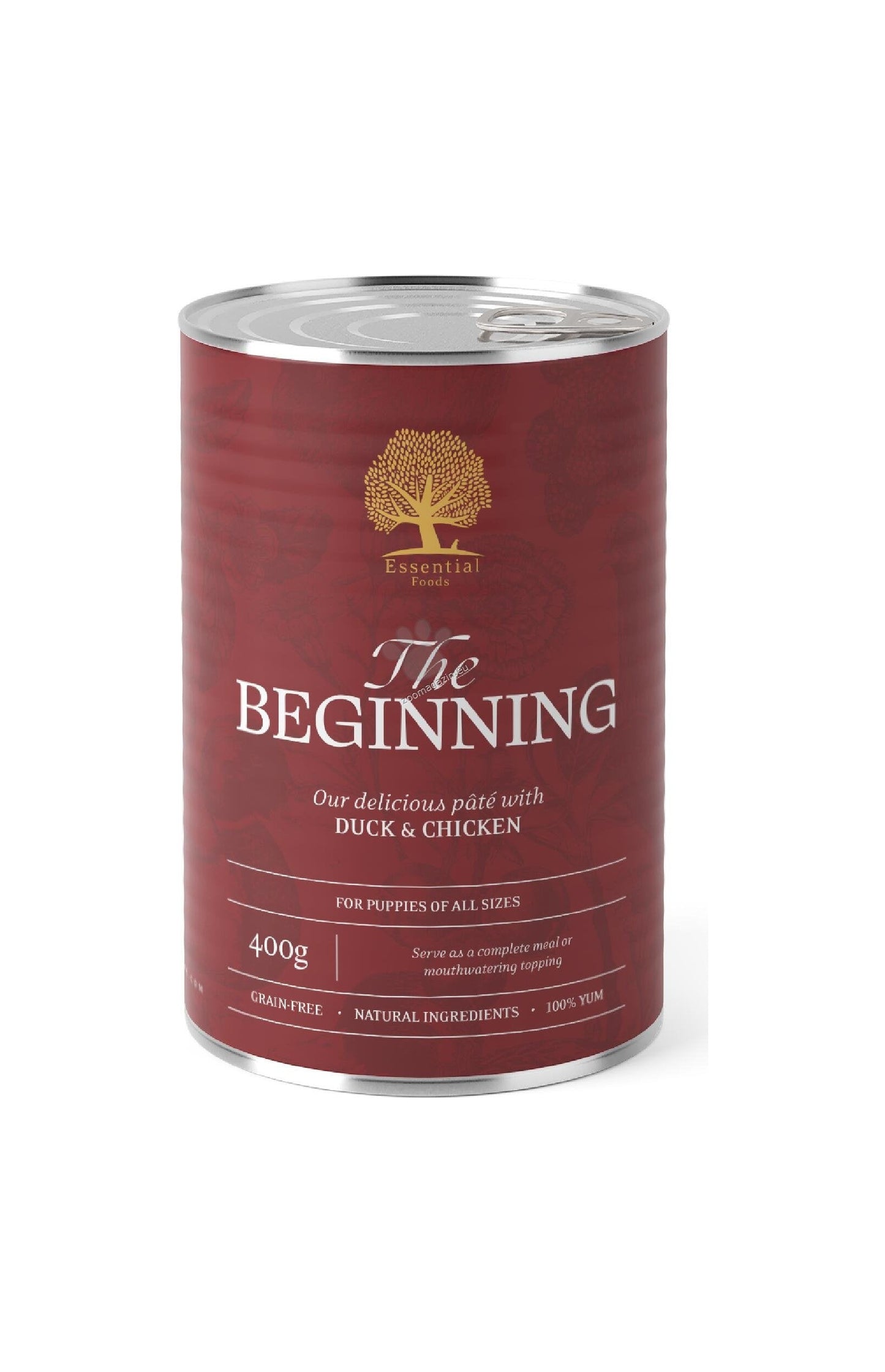 Essential The Beginning Pate - пастет за подрастващи кучета с пилешко и патешко 400 гр.