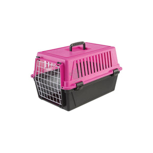 Ferplast Carrier Atlas 10 Fucsia - транспортна клетка за малки кучета и котки 32.5 / 48 / В 29 см, фуксия