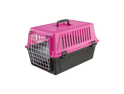 Ferplast Carrier Atlas 10 Fucsia - транспортна клетка за малки кучета и котки 32.5 / 48 / В 29 см, фуксия