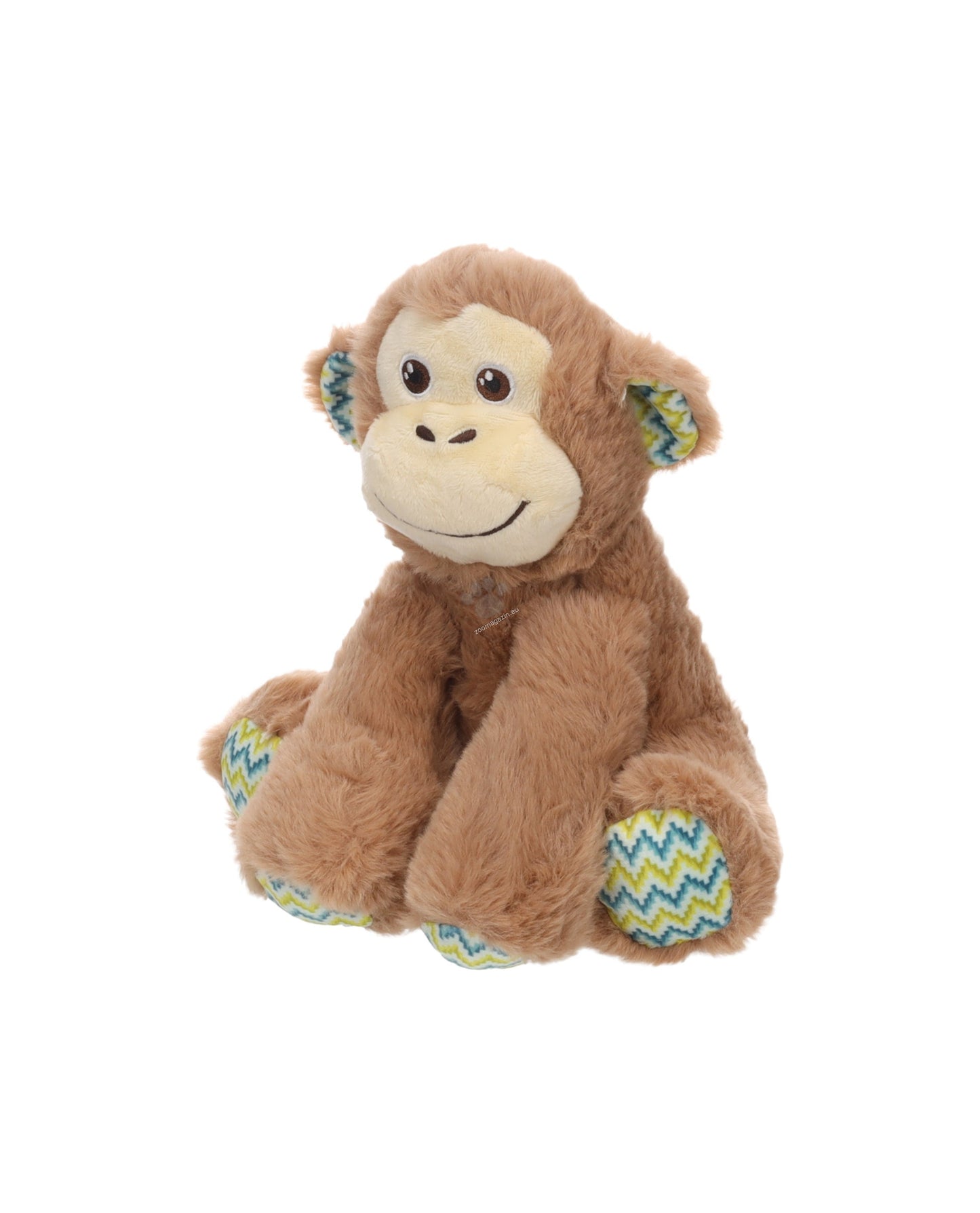 Flamingo Toy Drala Sitting Monkey - плюшена играчка 19 / 15 / 19 см