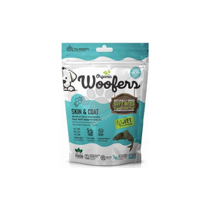 Organic Woofers Sardine Skin & Coat - лакомства за кожа и козина 100 гр