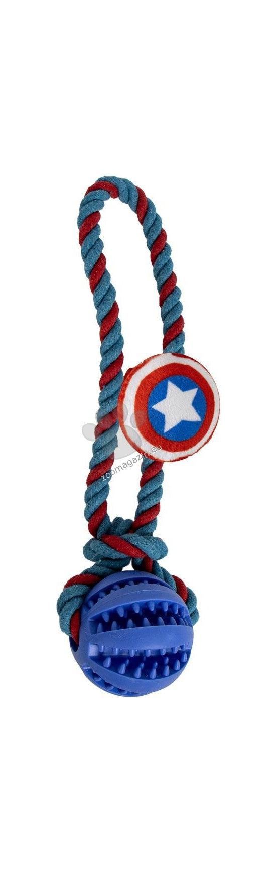 Cerda Dog Toy Captain America - играчка за куче 10 / 31 / 7 см