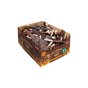 Nobby StarSnack Barbecue Duck Stick - лакомство от пресована кожа с патешко месо, кутия, 13,5 см, 140 бр