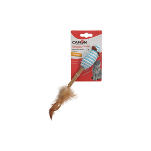 Camon Gioco Matatabi and Catnip, Mouse - играчка, Мишка с хартиено въже 14 см /различни цветове/