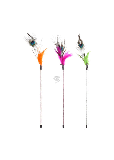 Flamingo Glitty Dangler - въдица за котки 51 см