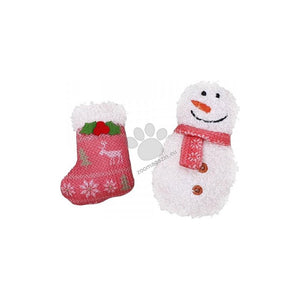 Nobby Xmas Plush Figures With Catnip - коледни фигурки с котешка трева 8 /10 см. 2бр.