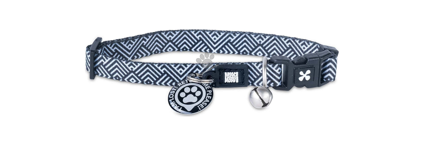 Max Molly Mykonos Black Smart ID - нашийник с чип за сигурност