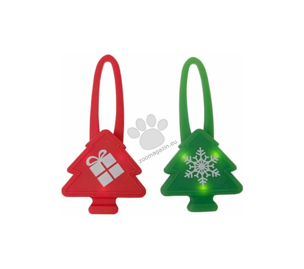 Nobby XMAS Silicon Tree flashing - флашер 7 / 3,5 см