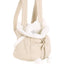 Flamingo Front carrier Cuddi Beige - мека транспортна чанта 32 / 22 / 25 см