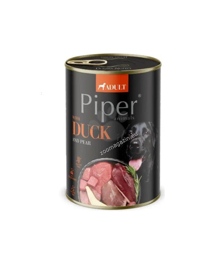 Piper Adult Dog - храна за кучета с патица и круша 400 гр.