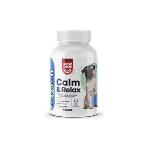 Paw2Paw Calm & Relax - хранителна добавка против страх и хиперактивност 90 таблетки