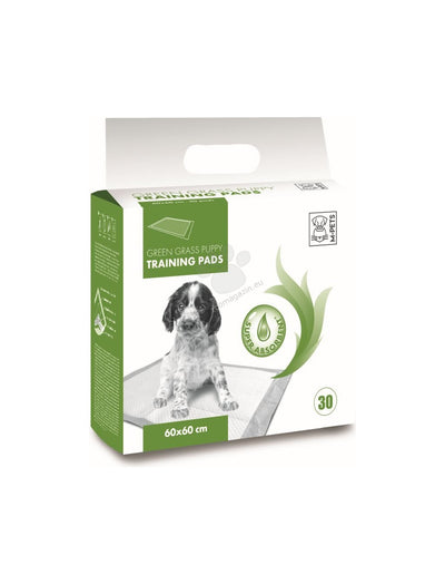 M-Pets Puppy Training Pads - подложки с аромат на трева 60 / 60 см., 30 броя