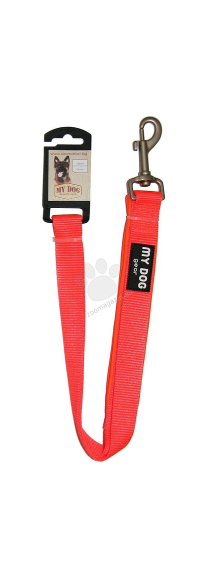 My Dog - повод със широчина 25 мм., дължина 100 см. / червен /