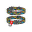 Collar Waudog Nylon Dog Collar Batman Bright - нашийник