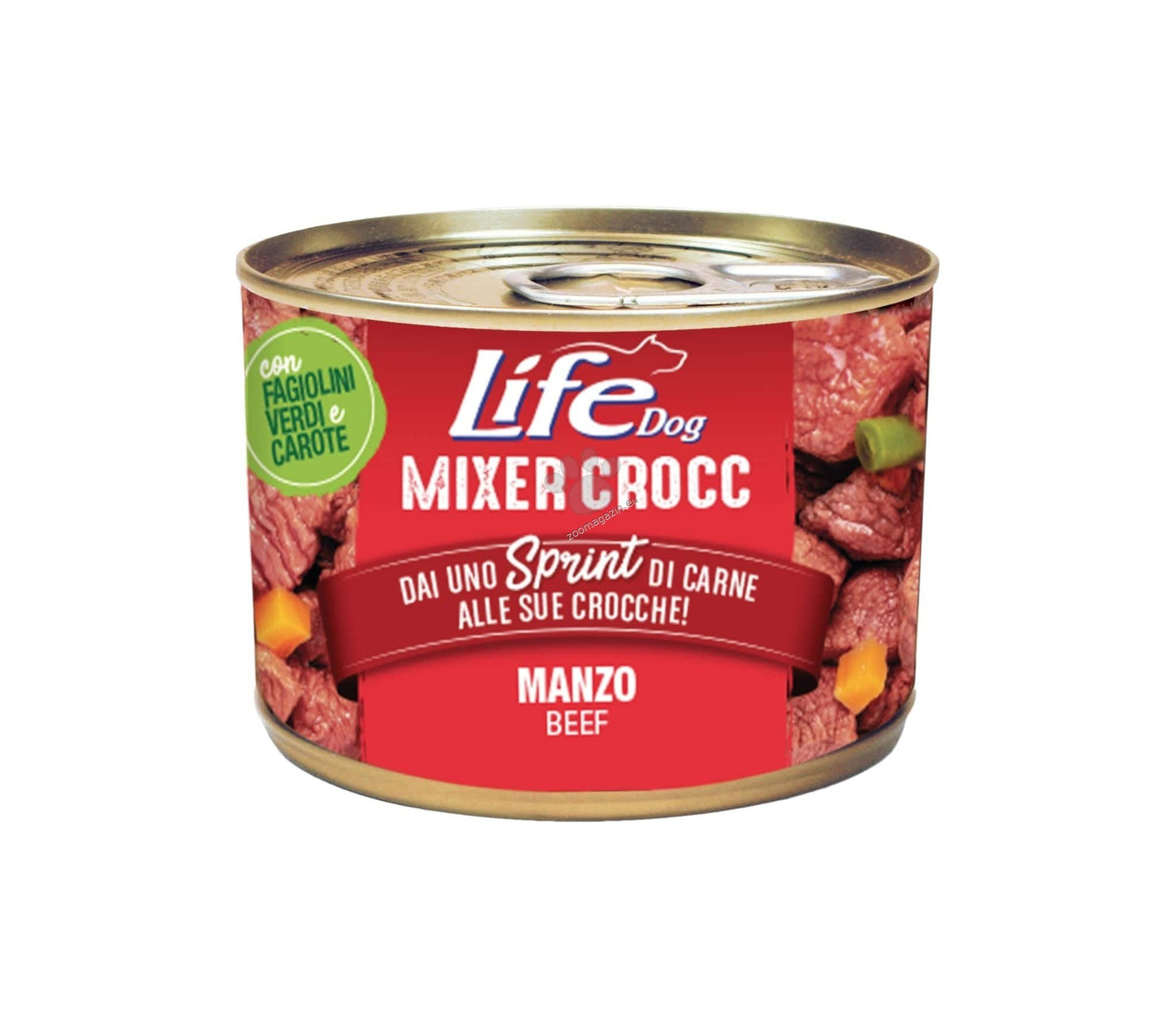 Life Natural Mixer Crocc Beef - допълваща храна за кучета с телешко месо 150 гр