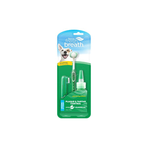 Tropiclean Oral Care Kit for Small Breed - комплект за поддържане на висока устна хигиена, за малки породи кучета 59 мл.