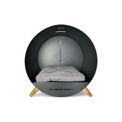 Cadoo Puri Midnight Black - луксозно легло за домашни любимци 60 / 60 / 45