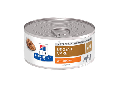 Hills Prescription Diet a/d - диета за кучета за възстановяване, захранване, след изгарания и травми 200 гр.