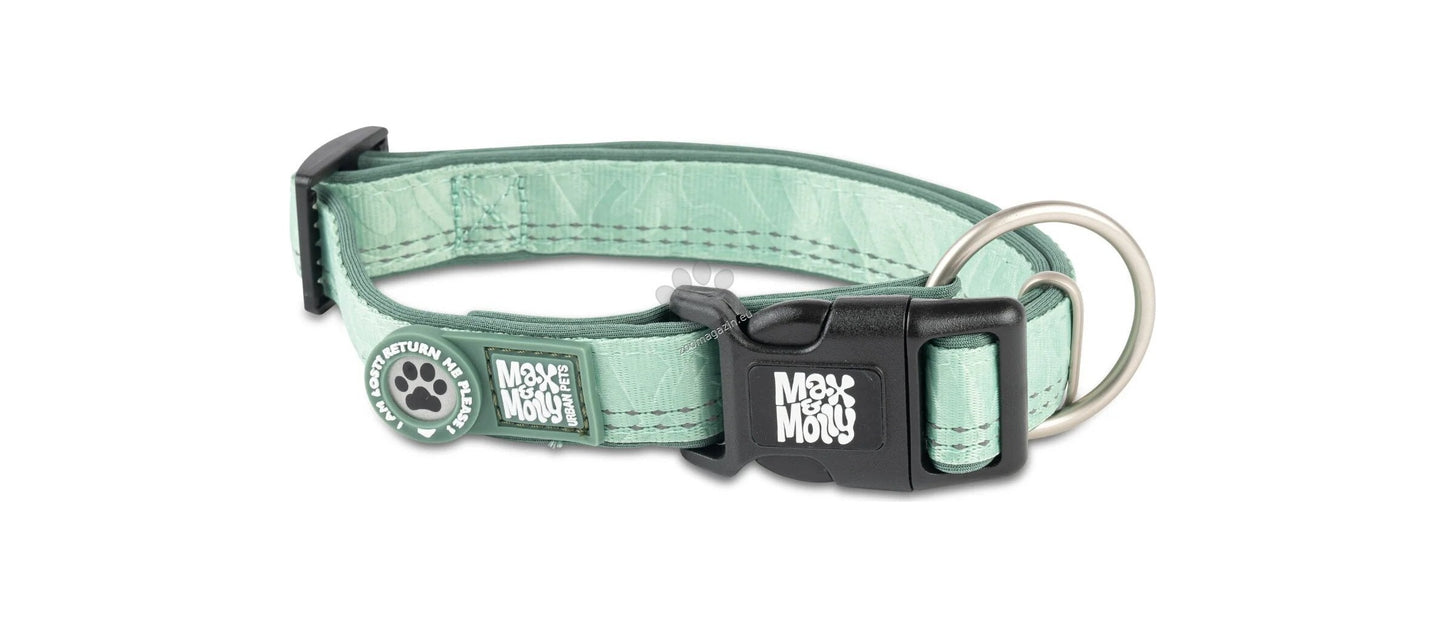 Max Molly Smart ID Collar Matrix Jade - нашийник с ID чип за сигурност