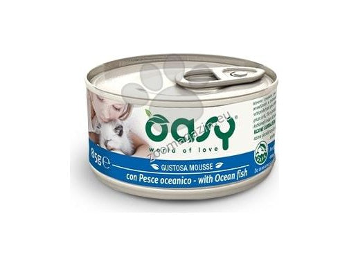 Oasy Caprice Mousse with Ocean Fish - мус за котки с океанска риба 85 гр.
