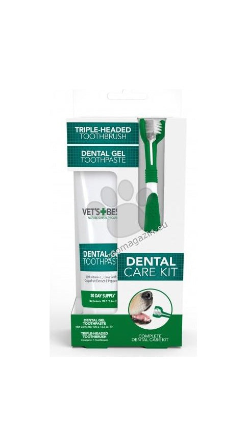 Vets Best Dental Care Kit - комплект за дентална грижа