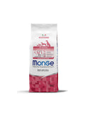 Monge All Breeds Puppy and Junior Monoprotein Beef with Rice - пълноценна суха храна за кученца от всички породи с телешко и ориз 12 кг