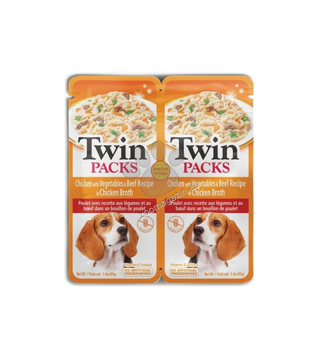 Inaba Chicken with Vegetables and Beef Recipe in Chicken Broth – пауч с пилешко и говеждо 2 x 40 гр