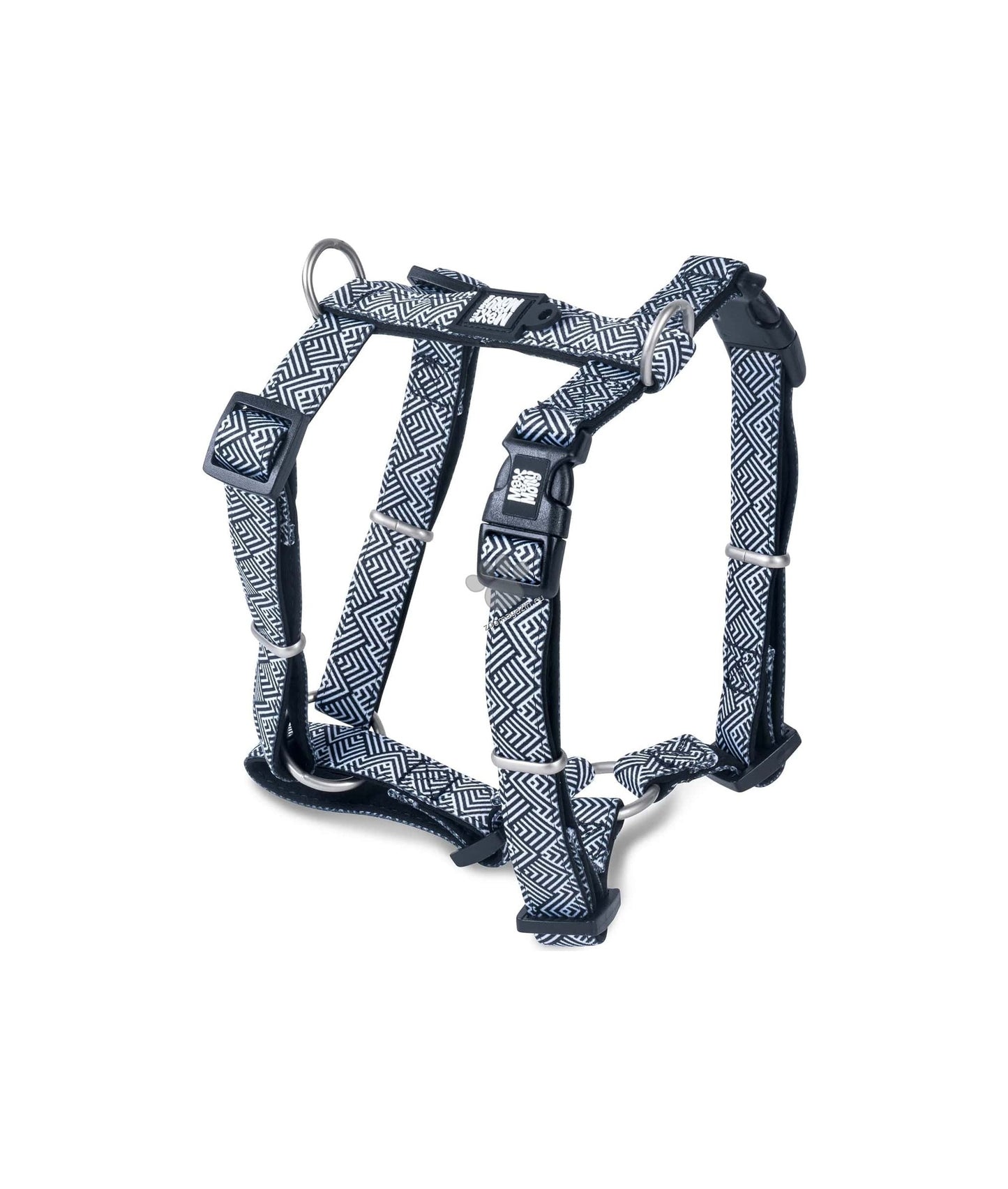 Max Molly H-Harness Mykonos Black - нагръдник за кучета