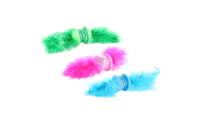 Flamingo Howi Roll Feather - играчка за котка 4,1 см