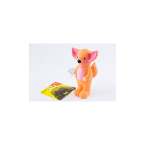 Stefo Latex Fox - латексова играчка 15 см, оранжева
