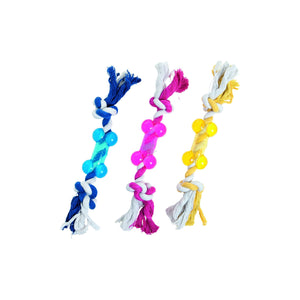 Flamingo Missy Bone Cord with 2 knots - играчка за куче 21 см