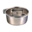 Trixie Stainless Steel Bowl with Holder - хранилка с винт за закрепване 300 мл / 9 cм