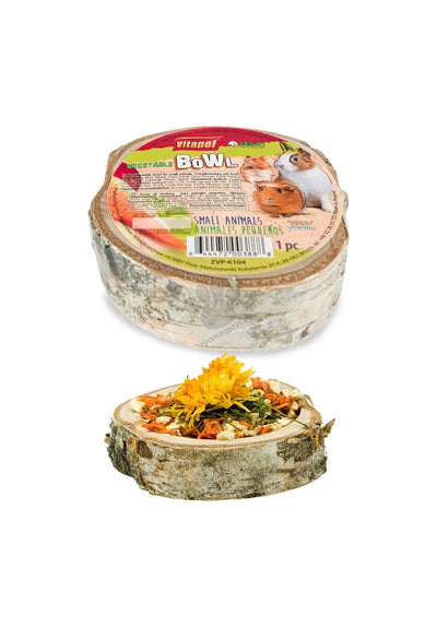 Vitapol herbal bowl for small animals - лакомство за гризачи със зеленчуци 1 бр