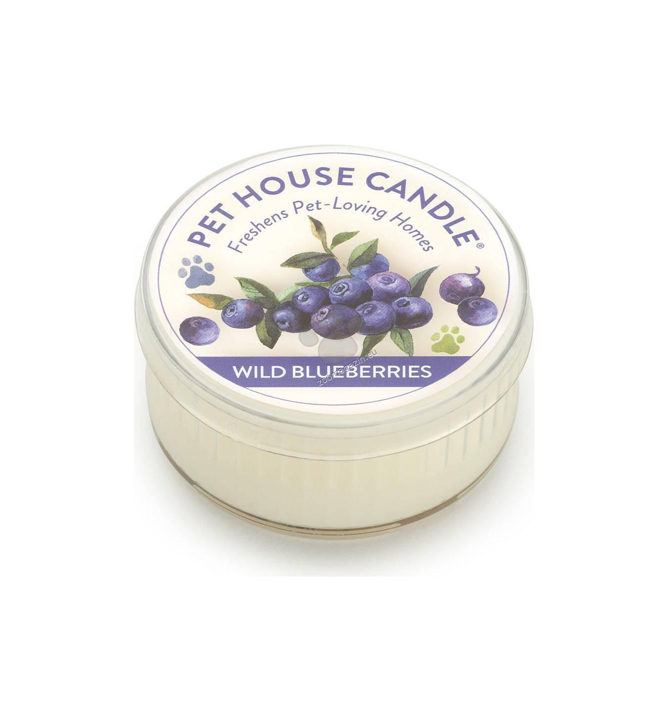 Pet House Candles Wild Blueberries - натурална свещ с аромат на диви боровинки