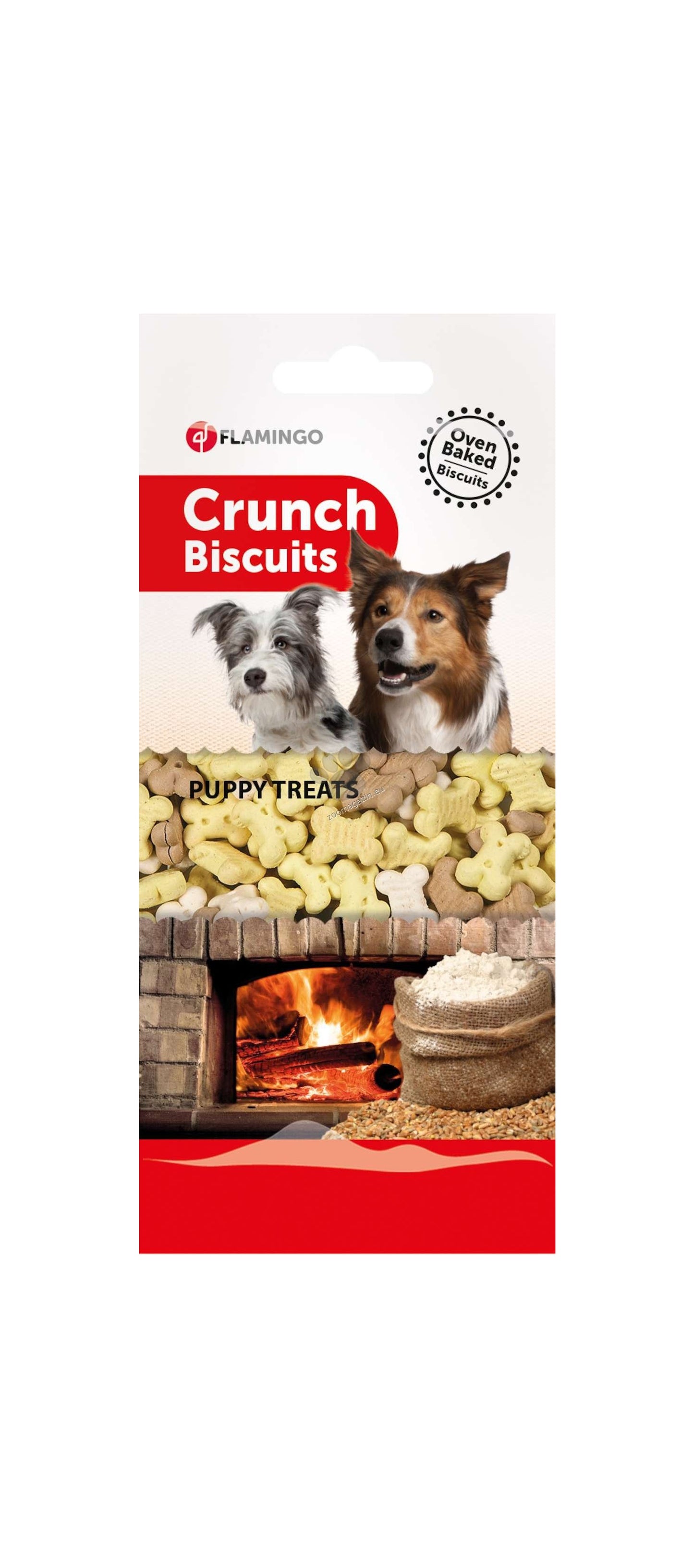 Flamingo Biscuit Crunch Puppy Treats - бисквитки за малки кученца 500 гр