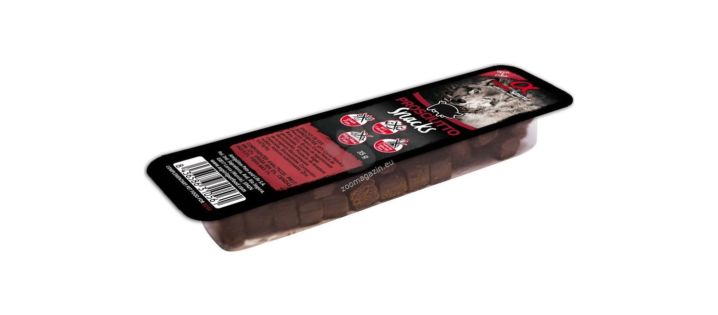 Alpha Spirit Prosciutto Snacks - лакомство, закуска прошуто 35 гр.