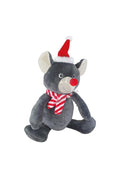Nobby Xmas Plush Mouse - коледна плюшена мишка 39 см