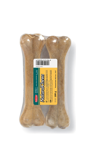 Padovan Natural Chews - кокал от пресована телешка кожа 16,5 см